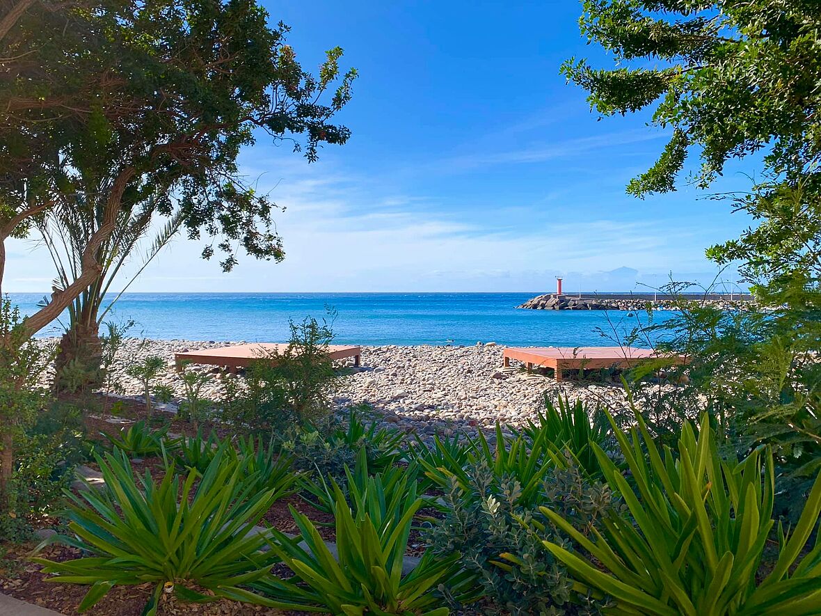 [Translate to Spanisch:] Strandblick Gran Canaria